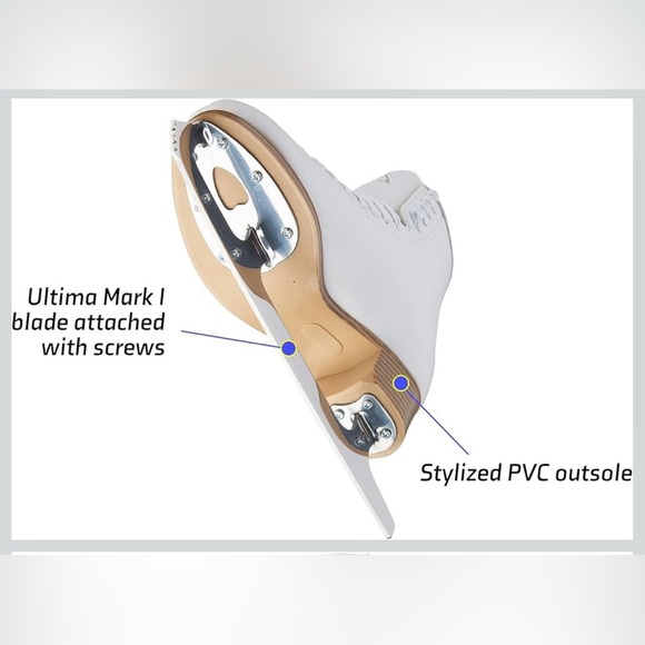 ✨New✨ Jackson Ultima Classic 200: Women/Girl’s Figure Ice Skates- Size 5 - Picture 5 of 15